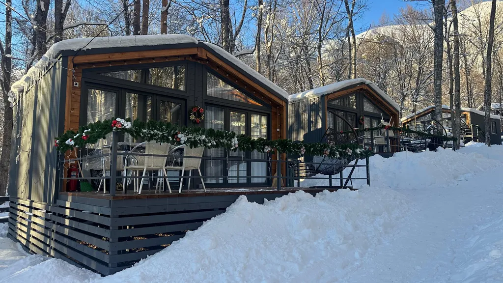 Коттедж Коттедж с видом на лес и горы — Архыз