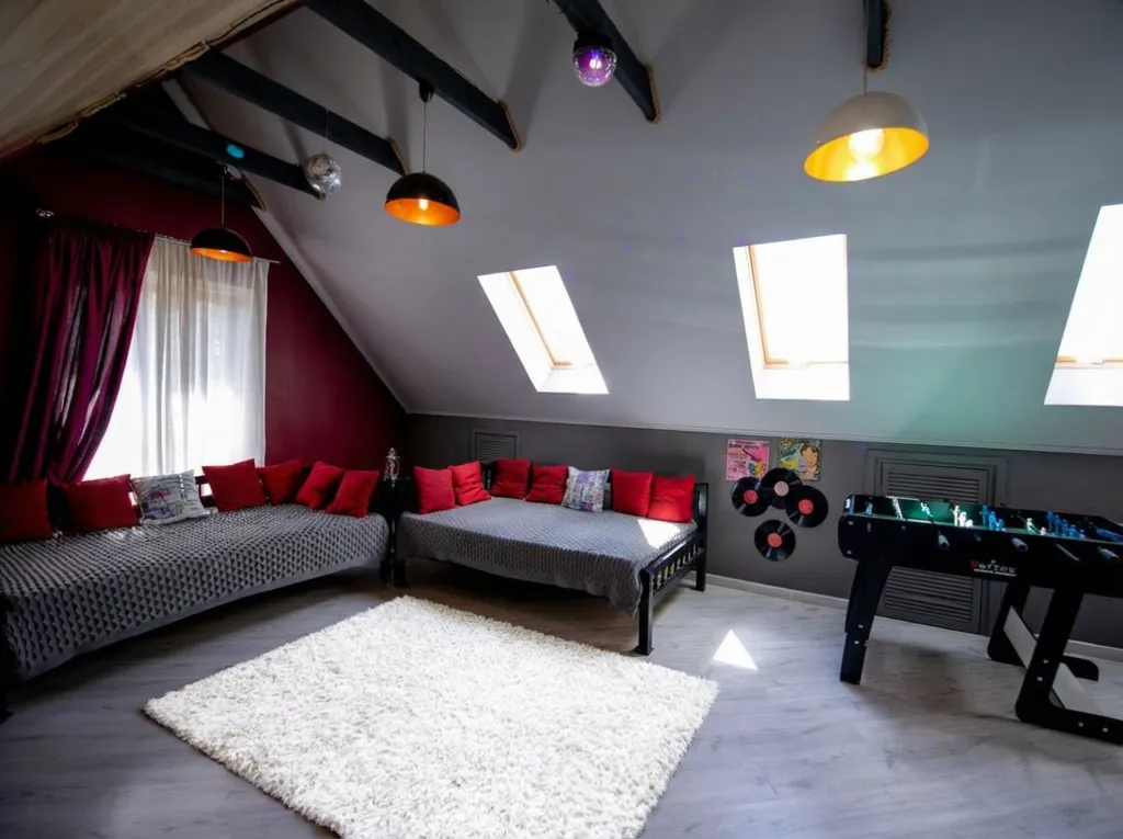 Культовый коттедж LoftCherdak, баня, чан, танцпол с пеной