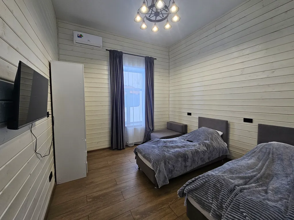 Дом с баней и камином для большой компании