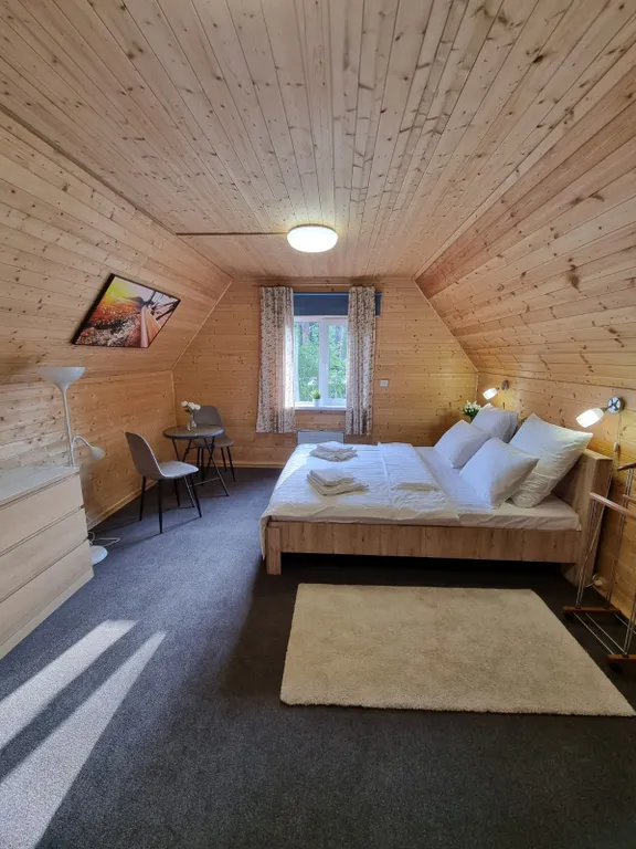 Коттедж Новый дом с иллюминацией и зоной отдыха на отдельной территории — Жаворонки