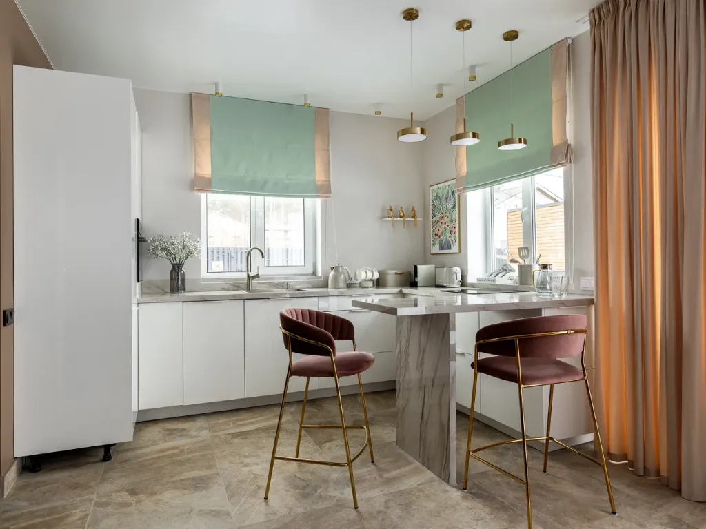 Дизайнерский загородный дом на Финском заливе с баней и купелью