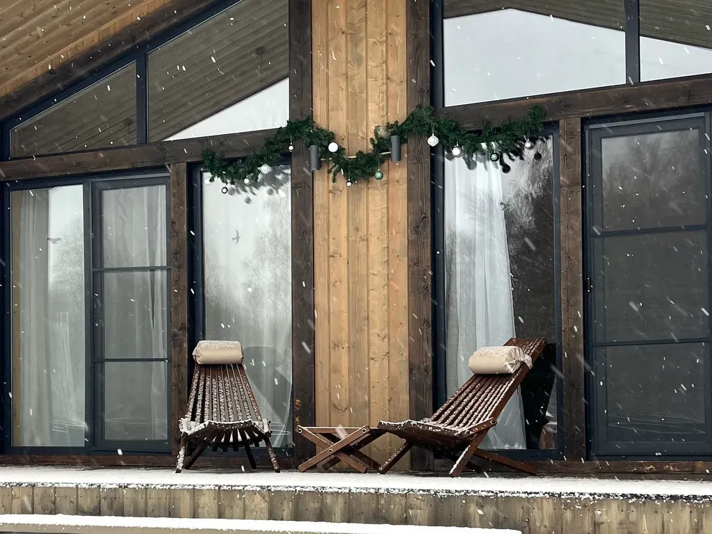 Коттедж Дом у леса Ольха хаус — Новоселье