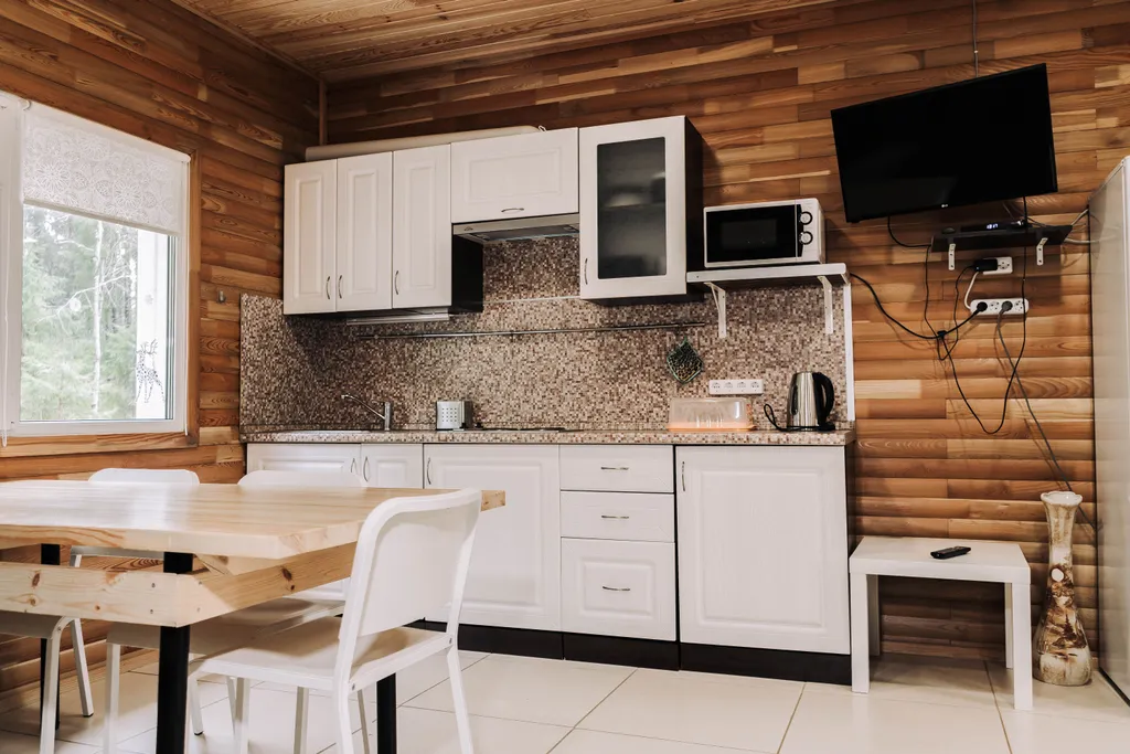 Коттедж Большой дом с баней и купелью — Иваново (Ленинградская область)