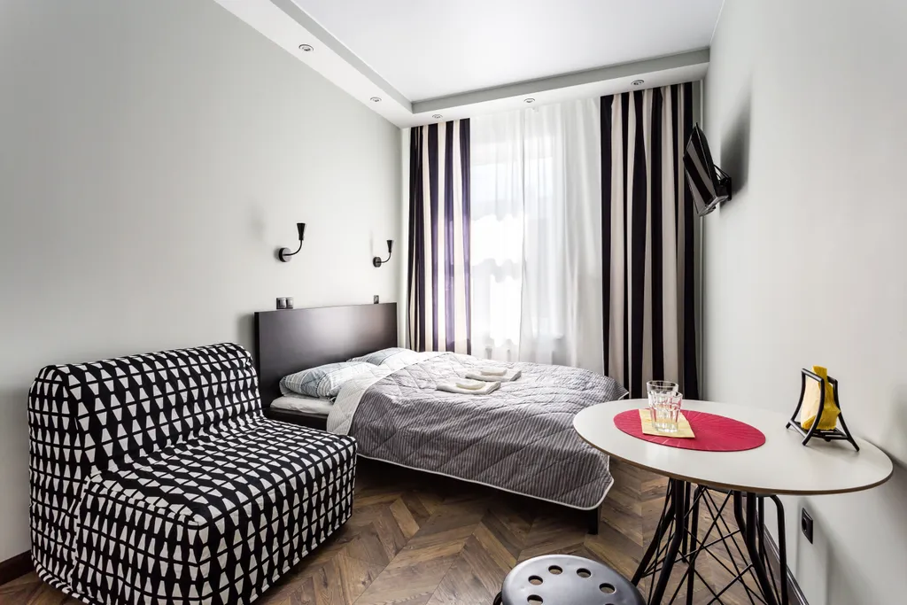 Квартира Улучшенные апартаменты с дополнительным спальным местом — аренда посуточно в Санкт-Петербург