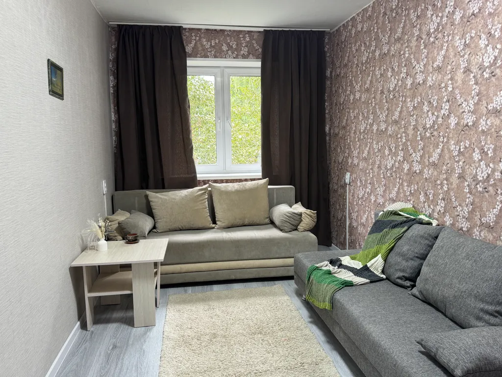 Двухкомнатная квартира с балконом