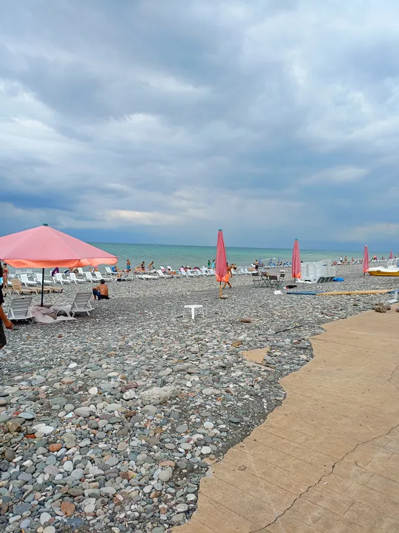 Апартаменты-студия с видом на море и закат