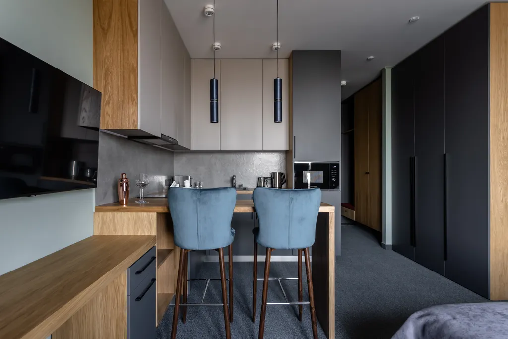 Квартира Квартира Апартамент Делюкс с панорамным видом на Поклонную гору с душем — Москва