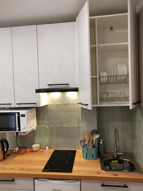 Квартира Квартира Уютная студия на Дубровской — Санкт-Петербург