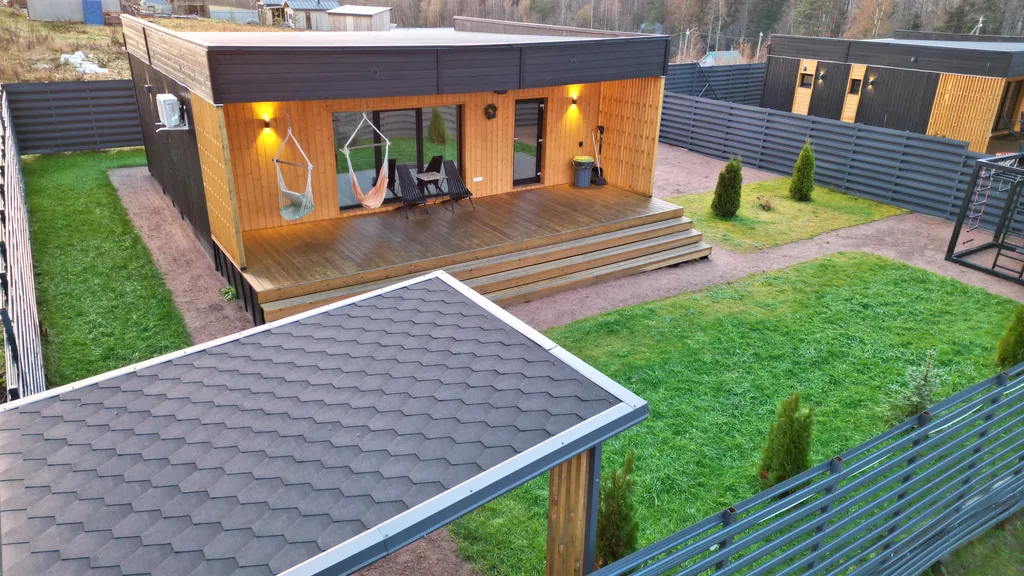 Коттедж Дом отдыха с сауной на горке — Иваново (Ленинградская область)