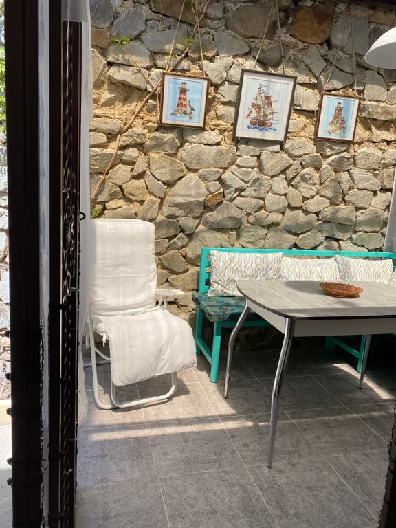 Студия с видом на море с зоной патио