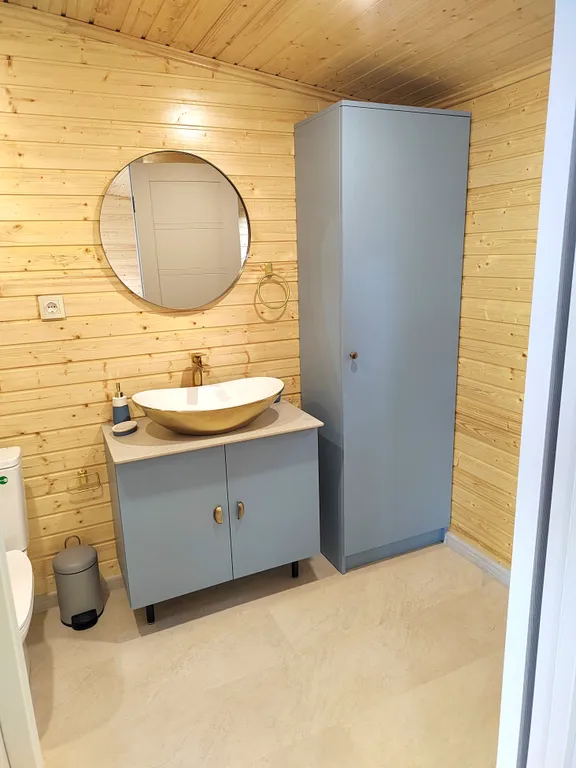 Коттедж Дом на берегу озера с банным чаном — Сокольники