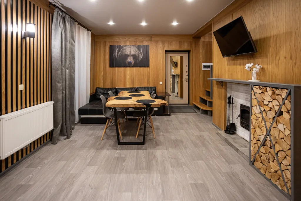 Коттедж с баней и горячей купелью