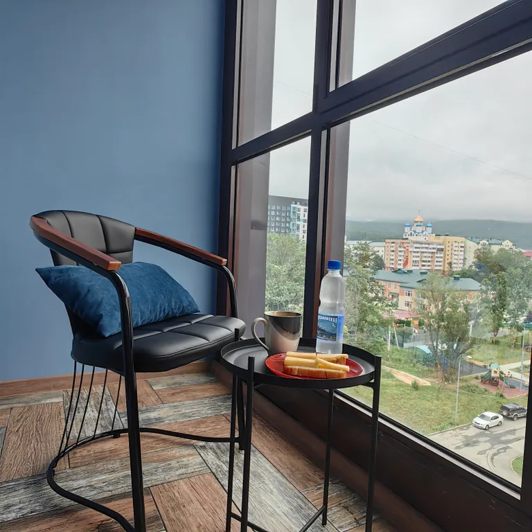 Терракотовая квартира рядом с подъемником на Горный Воздух