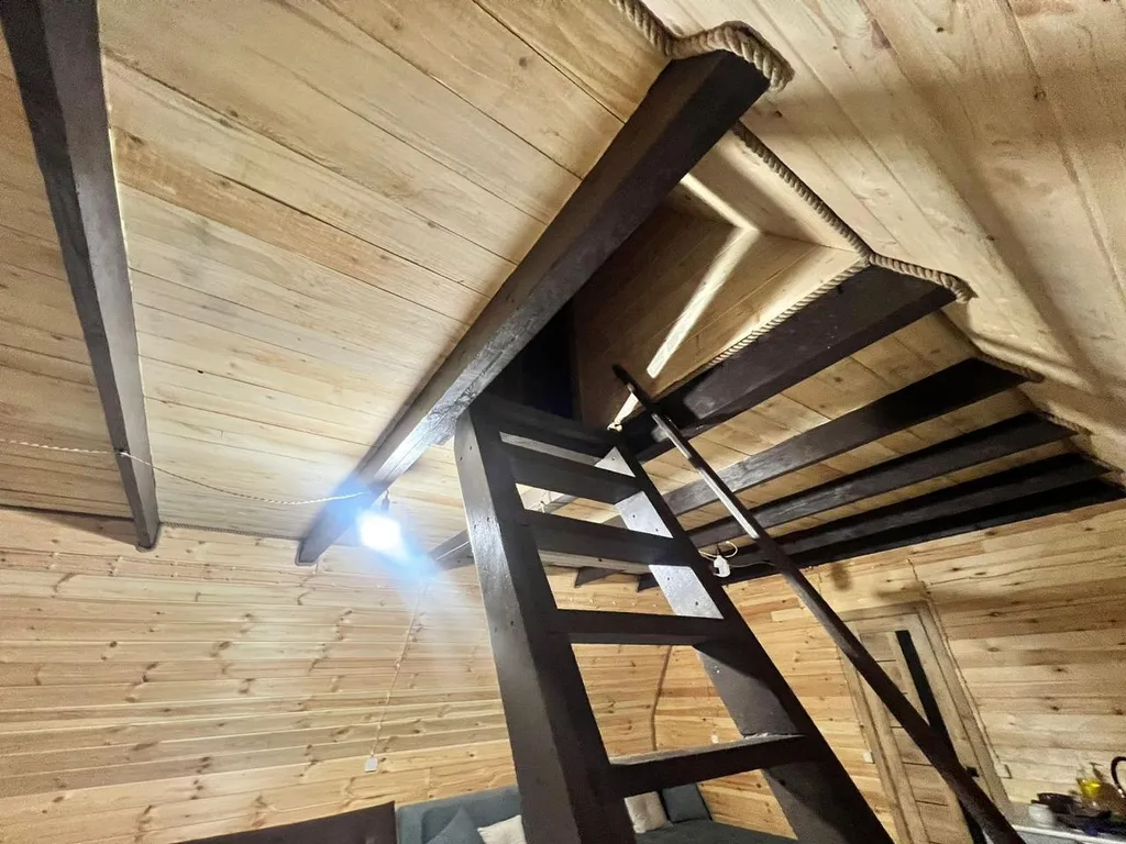 Домик в лесу с видом на горы Архыза с баней