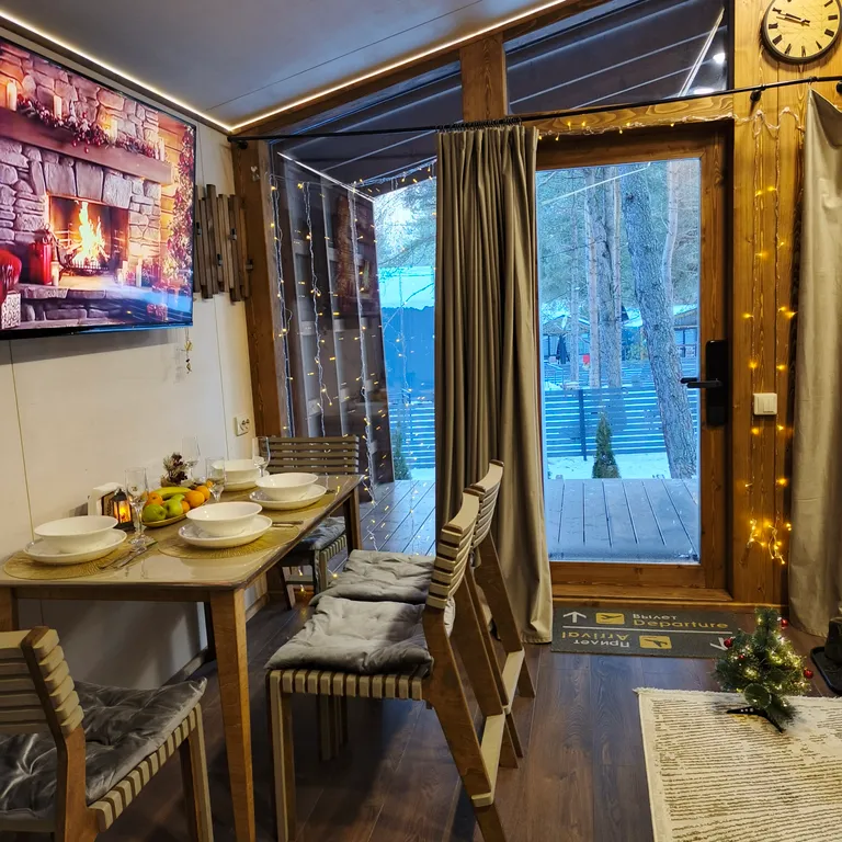 Коттедж Новый уютный дом в хвойном лесу вблизи поселка — Архыз