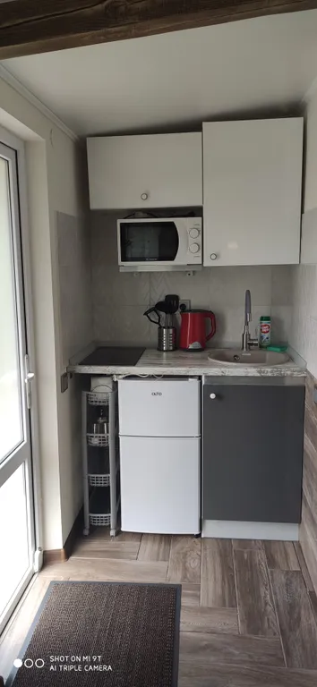 Небольшая дружелюбная студия с патио