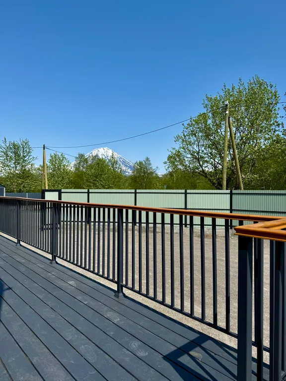 Домик с видом на вулкан