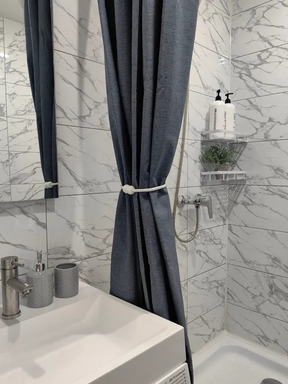 Студия с новым ремонтом