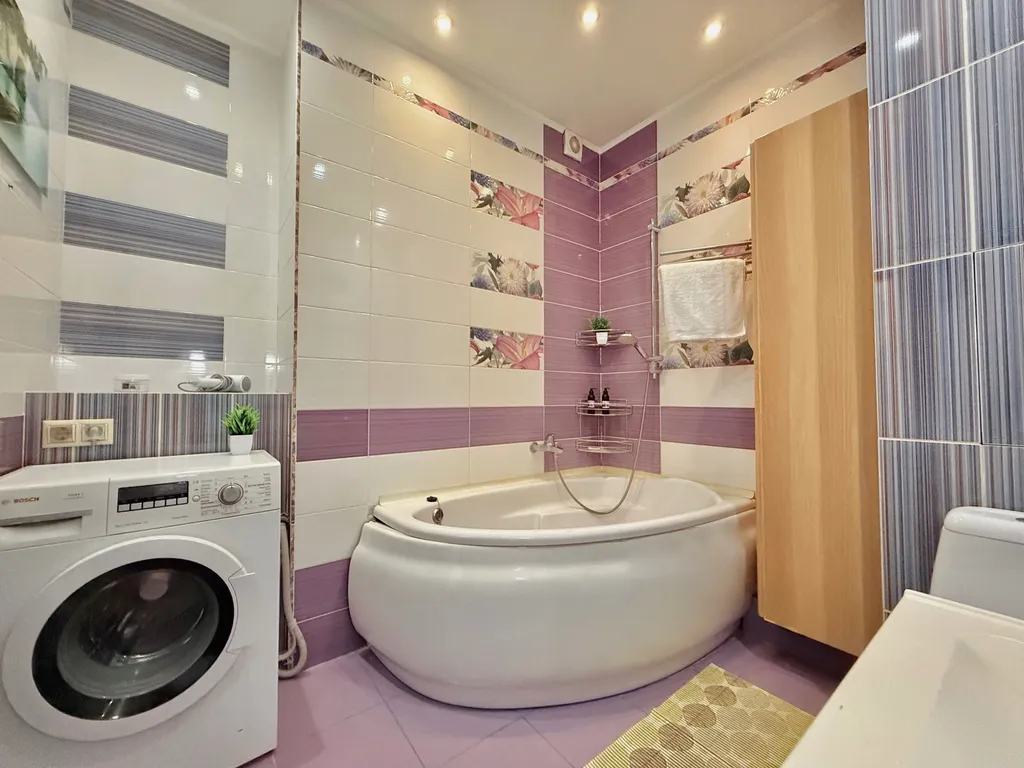 Дизайнерская евро-2-комнатная квартира с рабочей зоной