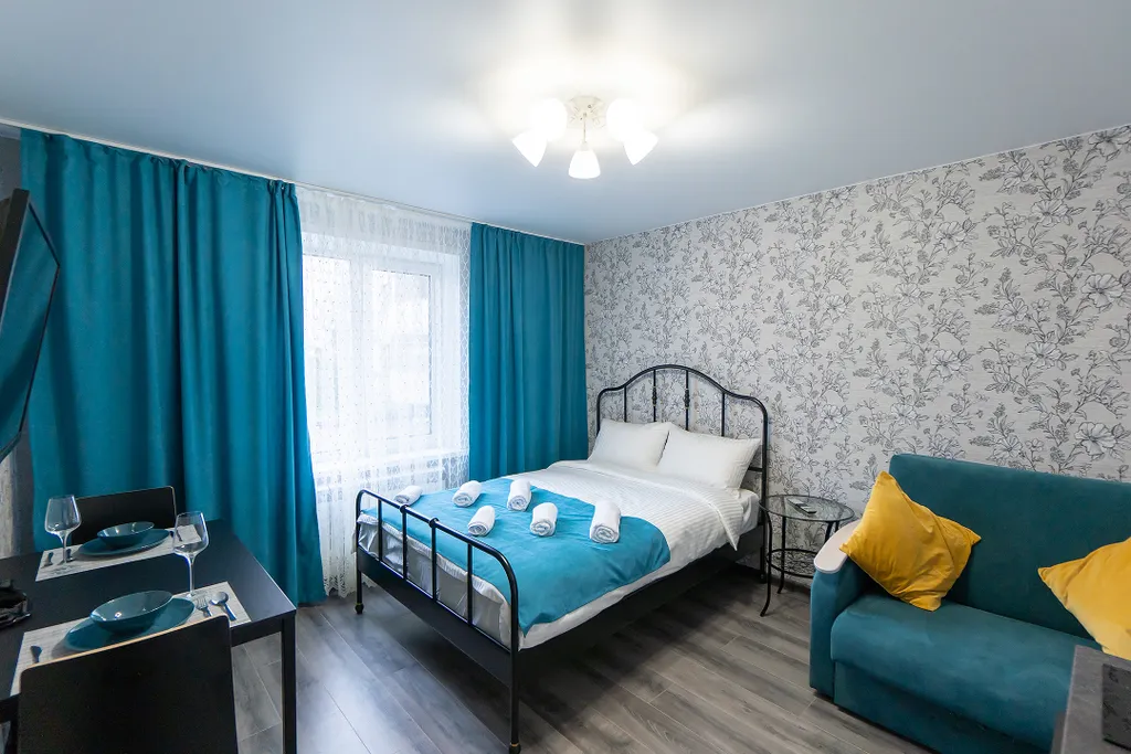 VIZIT уютная студия рядом с центром казан и аквапарком ривьера