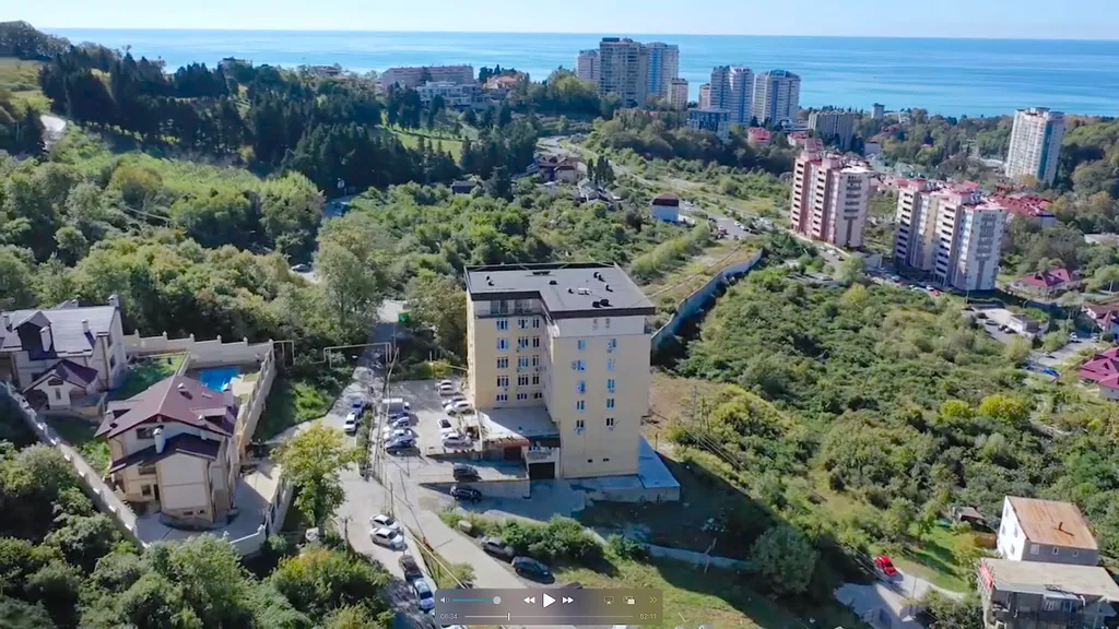 Квартира Квартира Современная студия с балконом на море у Дендрария — Сочи