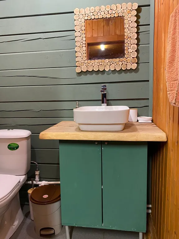 Коттедж Русская баня с сибирским чаном