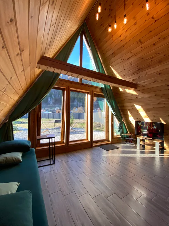 Шале с видом на горы