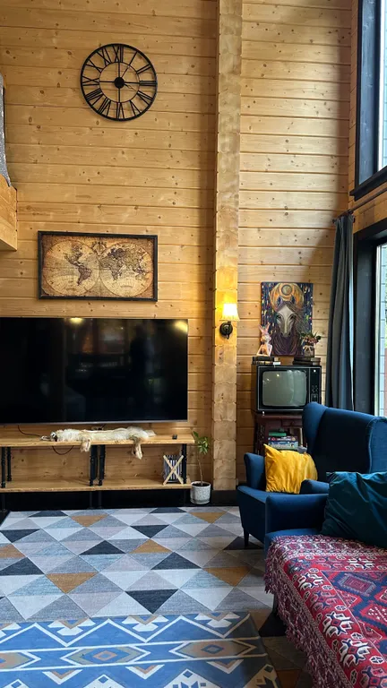 Просторный коттедж в окружении леса – идеальное место для отдыха