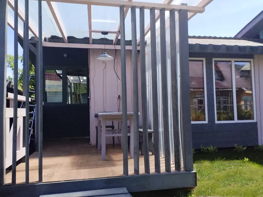 Благоустроенный дом