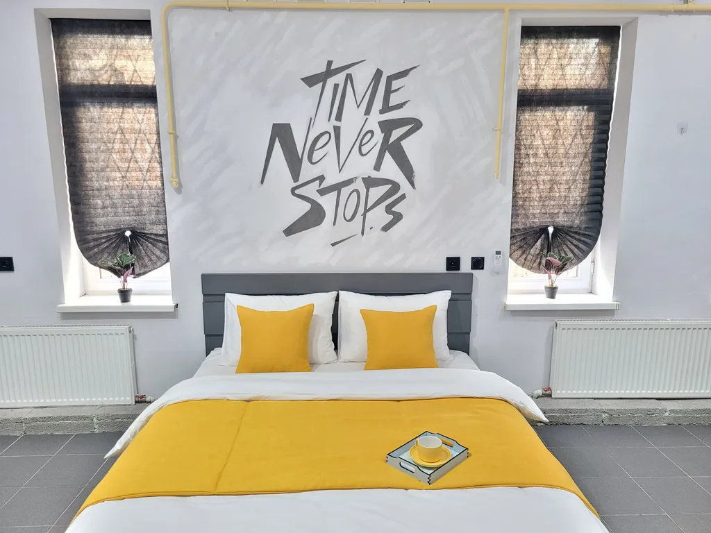 Апартамент лофт чернобелое