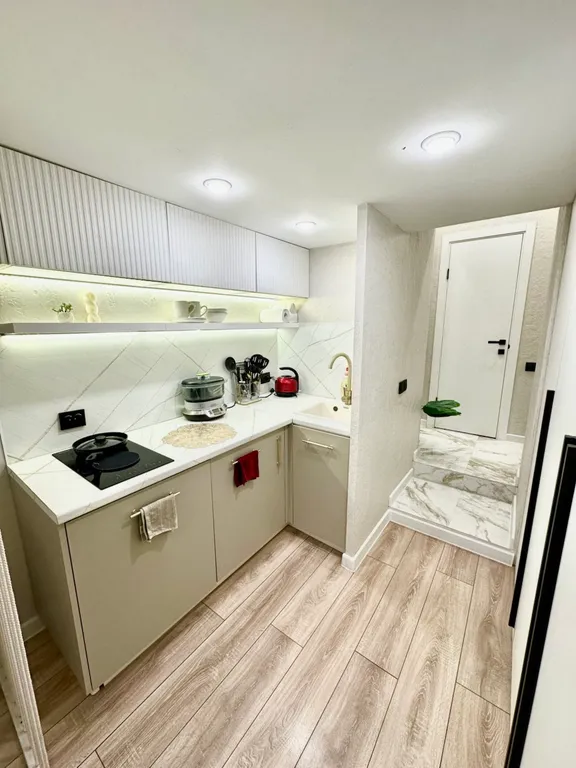 Квартира Квартира Стильная, новая студия на четверых — Москва