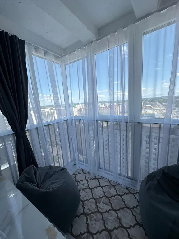 Квартира-студия с джакузи с панорамным видом