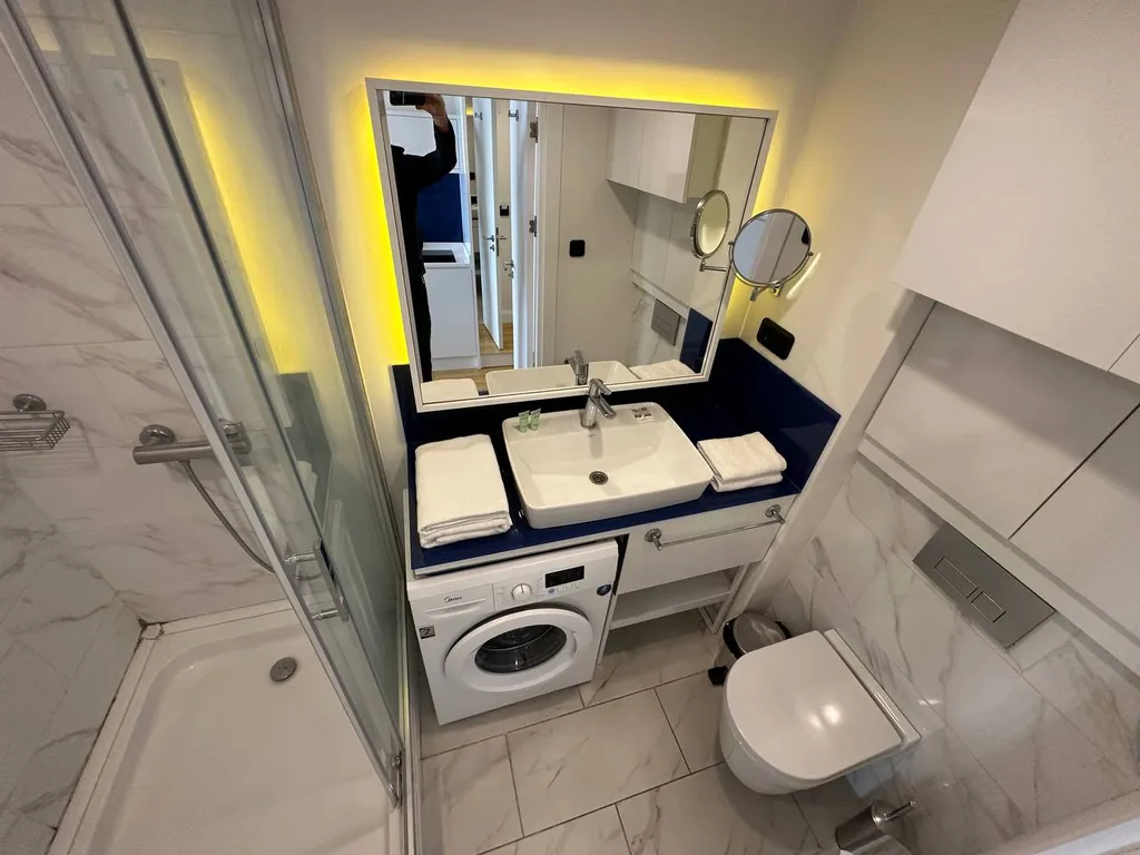 Апартаменты у моря с шикарным видом в Апарт-Отеле Orbi City