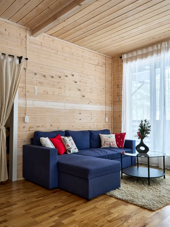 Коттедж Дом Техас в соснах с баней в 20 минутах от центра Петербурга — Песочный