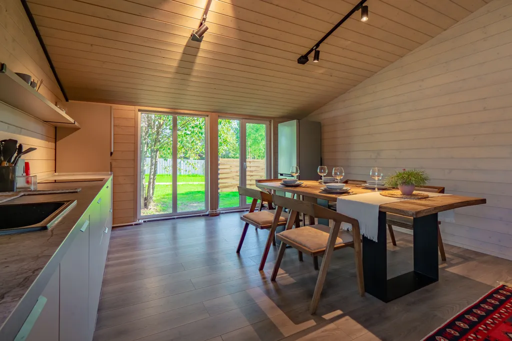 Дом с открытой террасой