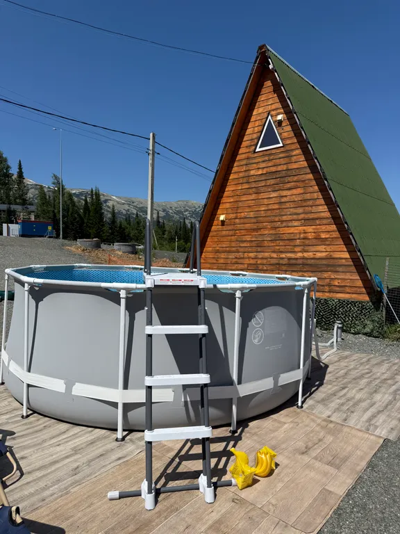 дом в стиле A-Frame