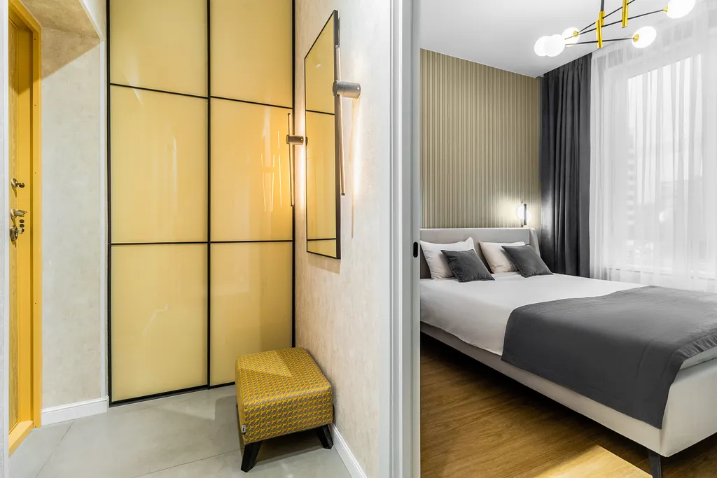 Апартамент с 2 спальнями и гостиной в центре