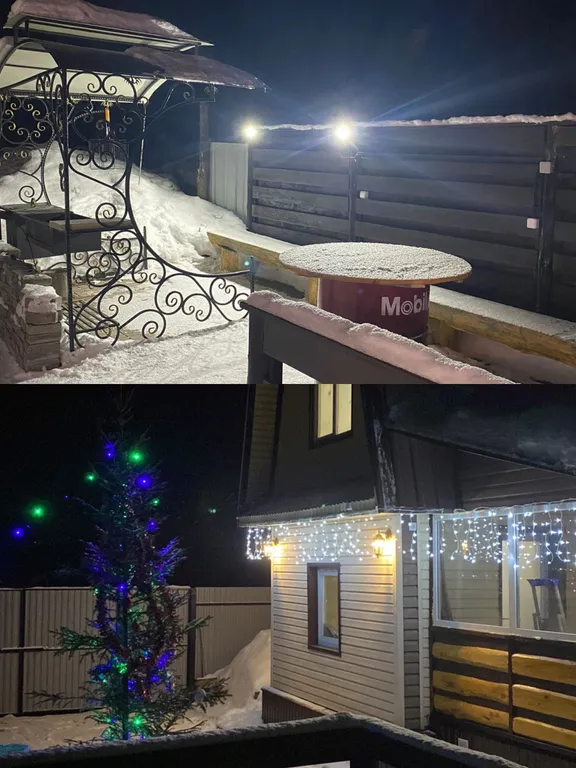 Домик на опушке леса