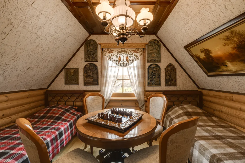 Оригинальный домик для гостей в заповедном месте