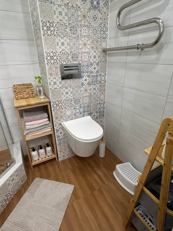 Уютная однокомнатная квартира в новом доме в стиле прованс