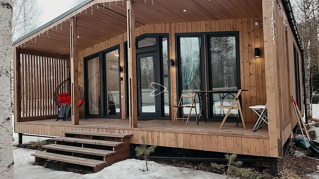 Коттедж Уютный домик с сауной и двумя спальнями — Кискелово