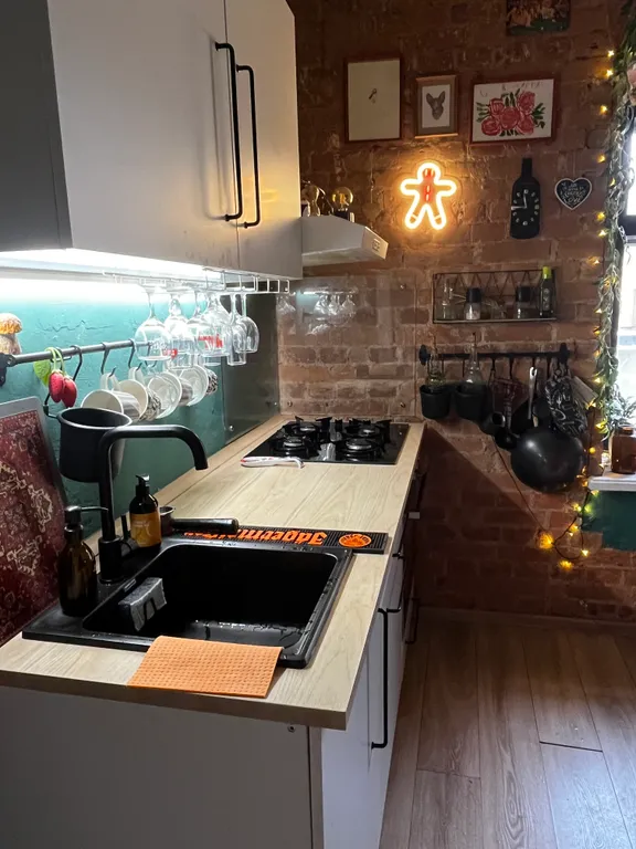 Красочная квартира в самом центре