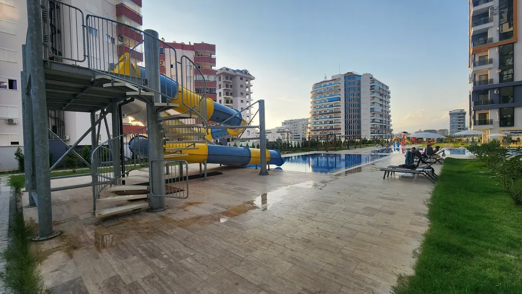 Современные апартаменты, район Махмутлар