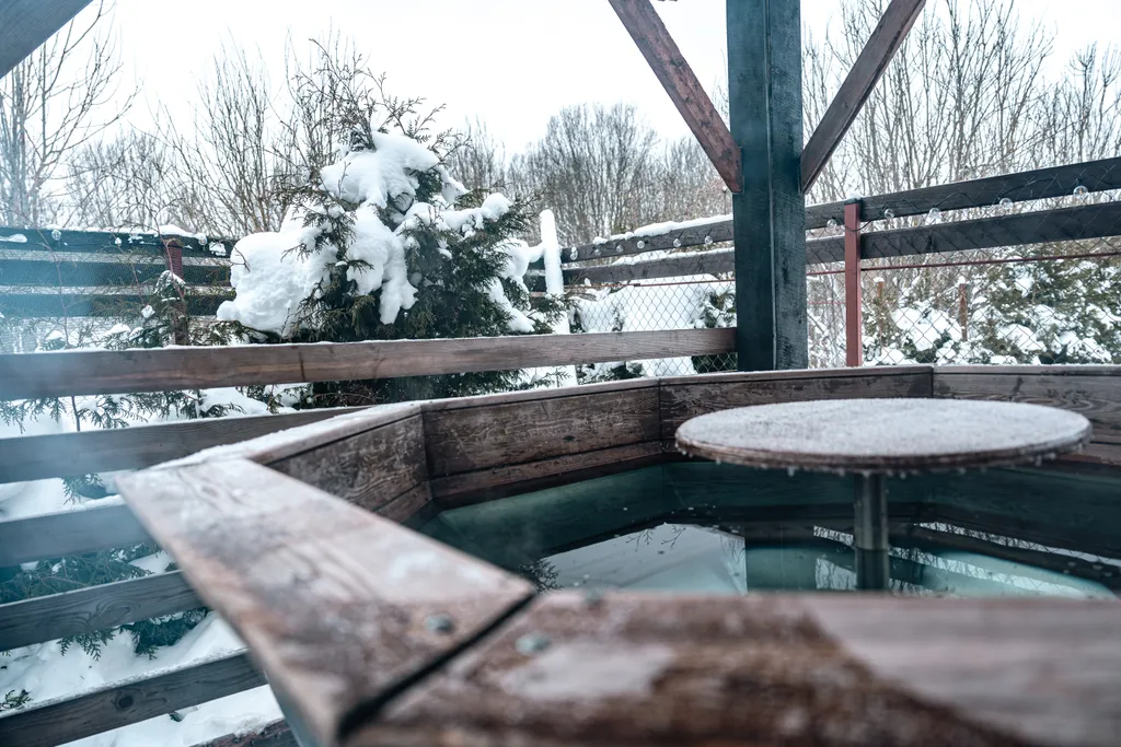 Уютный дом с apoматным чаном и баней