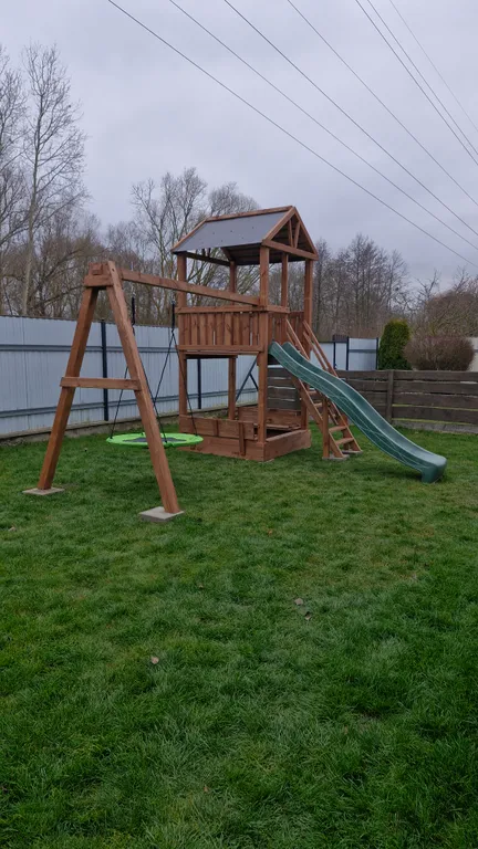 Дом с баней и парковкой