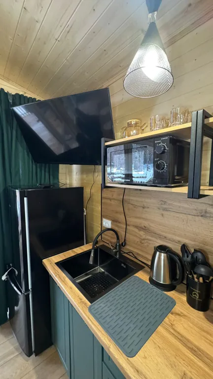 Коттедж Шале одноэтажное с видом на горы и лес — Архыз