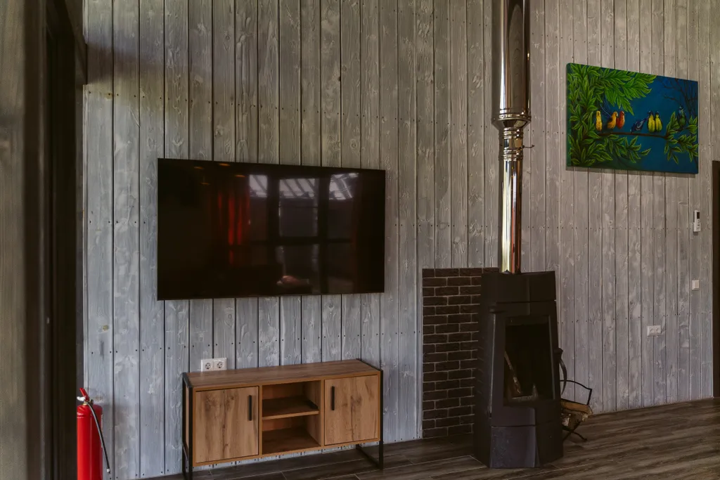 Дом "Селемина" с камином с видом на озеро