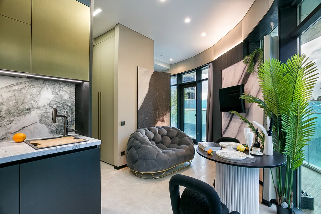 Квартира Апартаменты у моря с террасой свой пляж и бассейн в 2 минутах пешком — аренда посуточно в Ялта