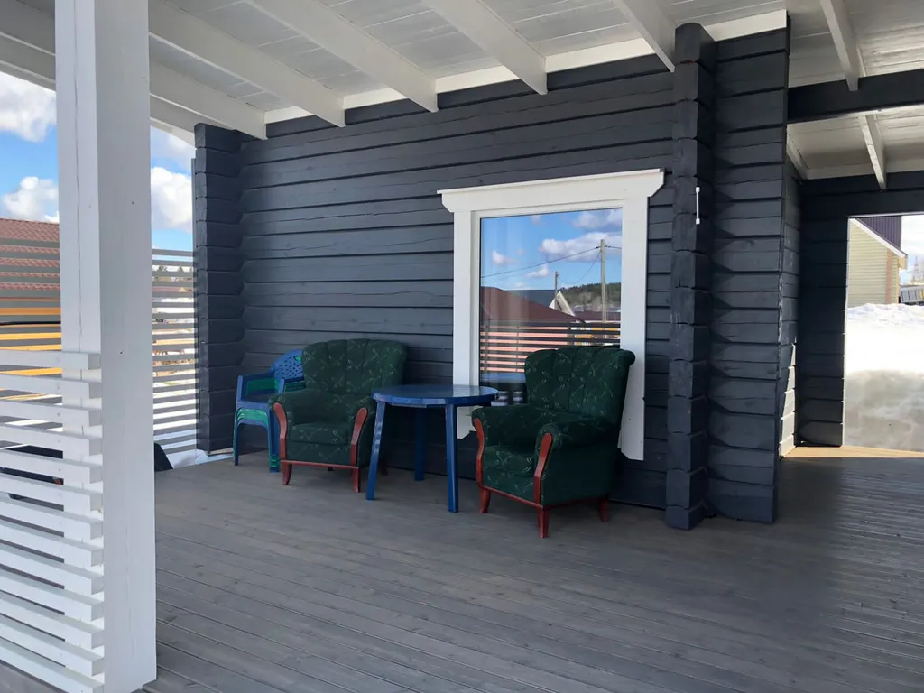 Коттедж с сауной недалеко от озера