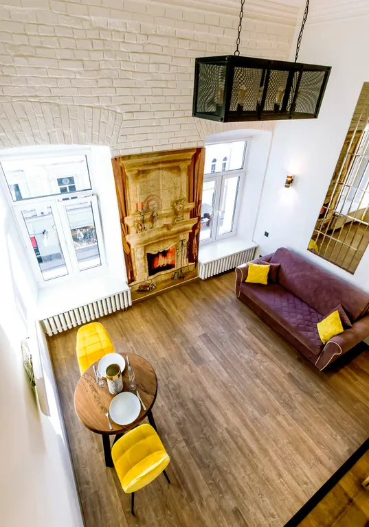 Квартира Квартира Двухуровневая студия в самом центре — Москва